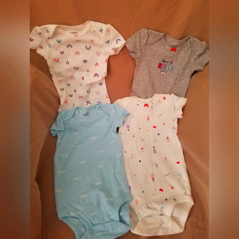 NWOT Carter Onesies